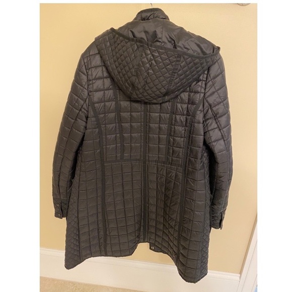 DKNY Black Puffer! size M! - Picture 2 of 4